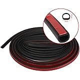 AUDEW 4M11mm8mm Car Truck Motor Door Rubber Seal Strip Decorate Weatherstrip Hollow
