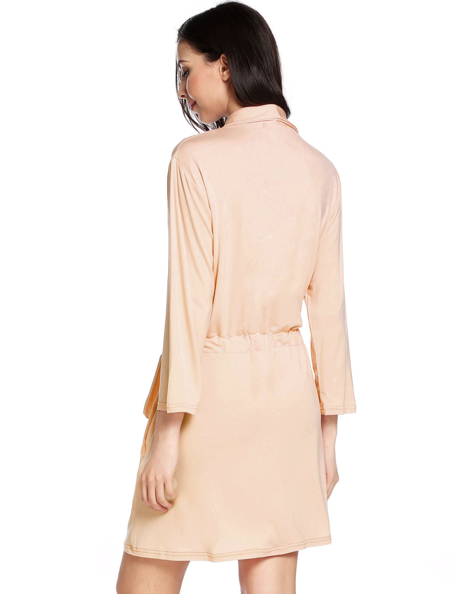 L\'amore Womens Robe Soft Kimono Robes Cotton Bathrobe Sleepwear Loungewear Short