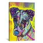 iCanvasART Jack Russell Canvas Art Print by Dean Russo, 18 by 12-Inch