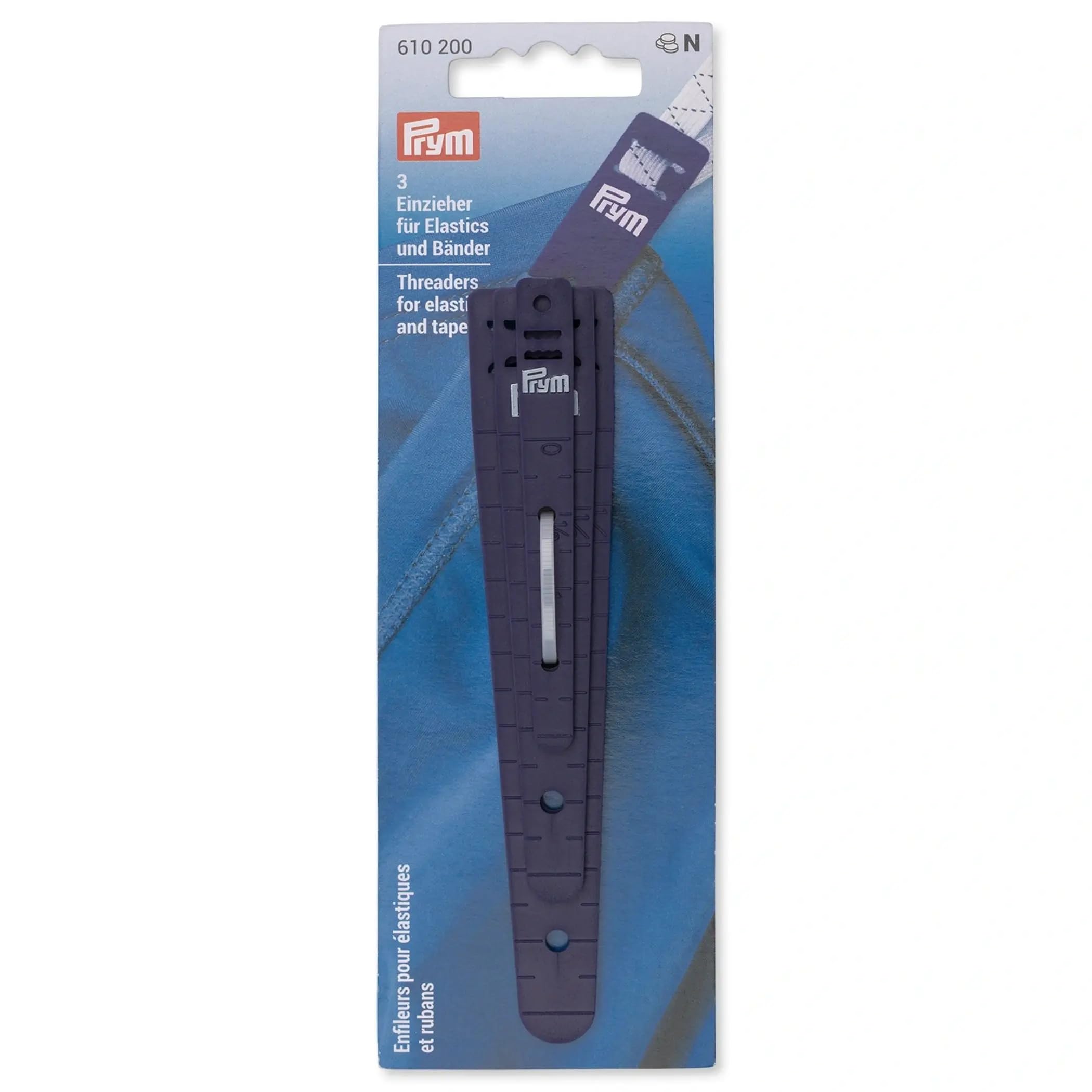 Prym Elastic and Tap Threaders,Blue
