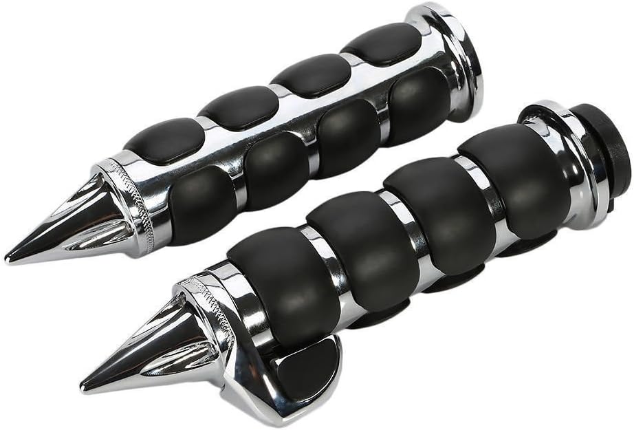 ANAY CNC Edge Cut Hand Grip Handle Bar for Har ley Davidson XL883/XL1200/48 all series