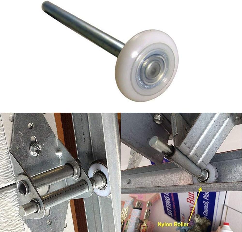 Garage Door Rollers Nylon Door Wheels 2 Premium Nylon Steel 13 Ball Bearings 6 Stem 12pack Hardware Tools Home Improvement Urbytus Com