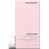 KEVIN.MURPHY ANGEL.WASH - Restorative Shampoo - For Fine Coloured Hair - Colour-Safe Shampoo - With Vitamins & Antioxidants - Sulphate & Paraben Free - 250 ml / 8.4 fl oz
