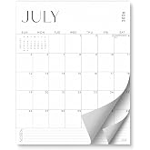 Sweetzer&amp;Orange Modern Magnetic Fridge Calendar from July 2026-December 2027 - Tear-Off Refrigerator Calendar to Track Events &amp; Appointments - 18 Month Magnetic Planner for Fridge for Easy Planning-9.6x12 in.