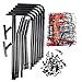 New Youth Pitching Return Baseball Training Net Pitchback Rebound Throwing Sport Steel Construction Various Sports Practice Different Angels Brand New