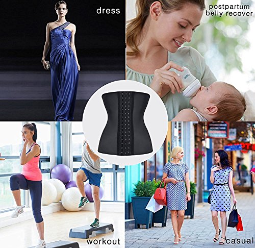 SHAPERX-Donna-Corsetto-Latice-Elastico-Waist-Trainer-Dimagrante-Bustino-Shaper-Perdita-di-Peso