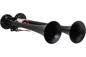 KLEINN AIR Horns 102-1 Dual Air Horn - Black