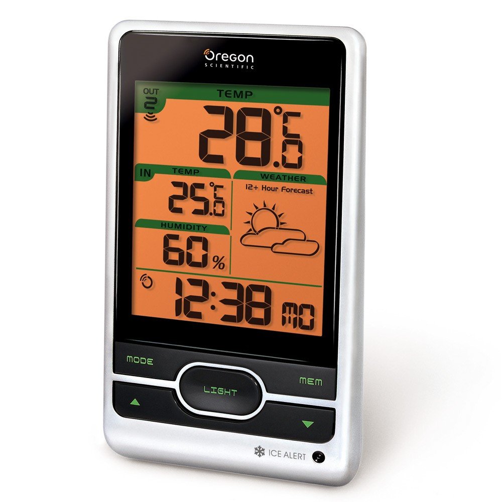 Amazon.com : Oregon Scientific BAR206A Weather Forecast Station 400 : Car  Electronics
