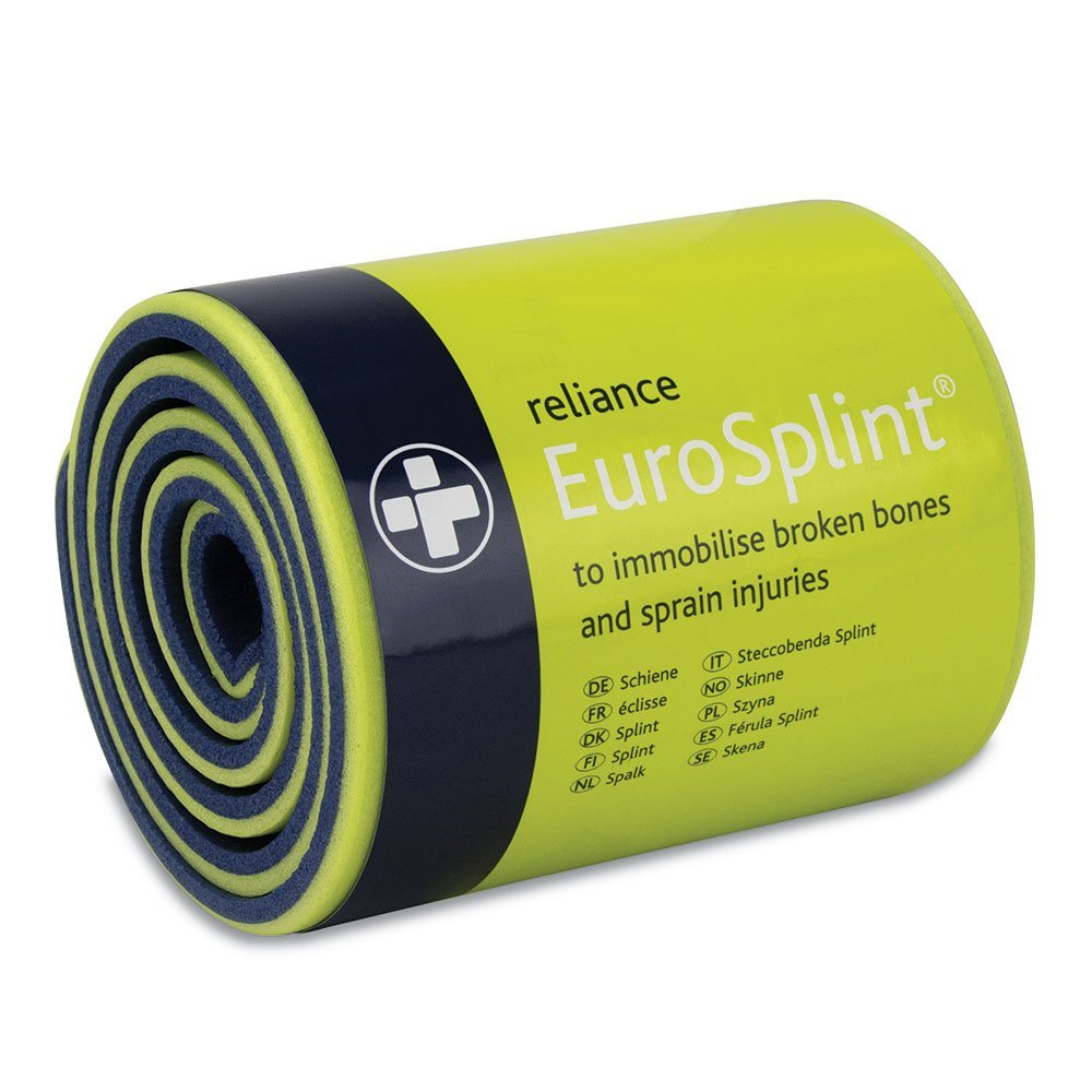 Reliance Medical EuroSplint - 110mm x 900mm - Green/Blue, Grey,748