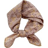 Pemilosci Large Cotton Bandana Headband, Head Wrap, Protective Coverage, Hair Neck Scarf for Women 28 x 28 inch