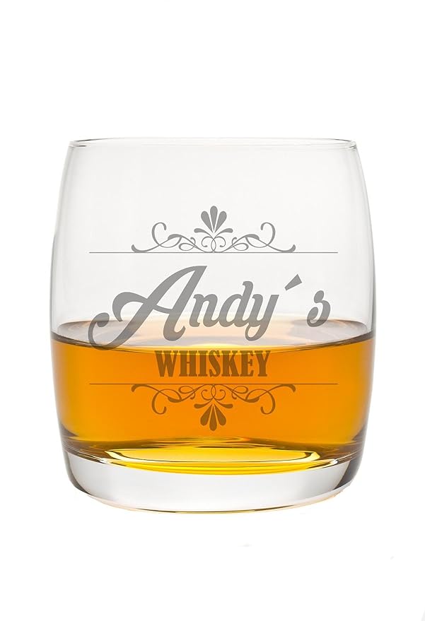 FORYOU24 Edles Whiskeyglas mit Gravur Motiv Whiskey Geschenkidee Whisky-Glas graviert Geburtstagsgeschenk Vatertag