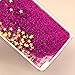 Samsung Galaxy S7 Edge case,Crosstree Liquid, Appmax Cool Quicksand Moving Stars Bling Glitter Floating Dynamic Flowing Case Liquid Cover for galaxy s7 edge. (Star Rose)