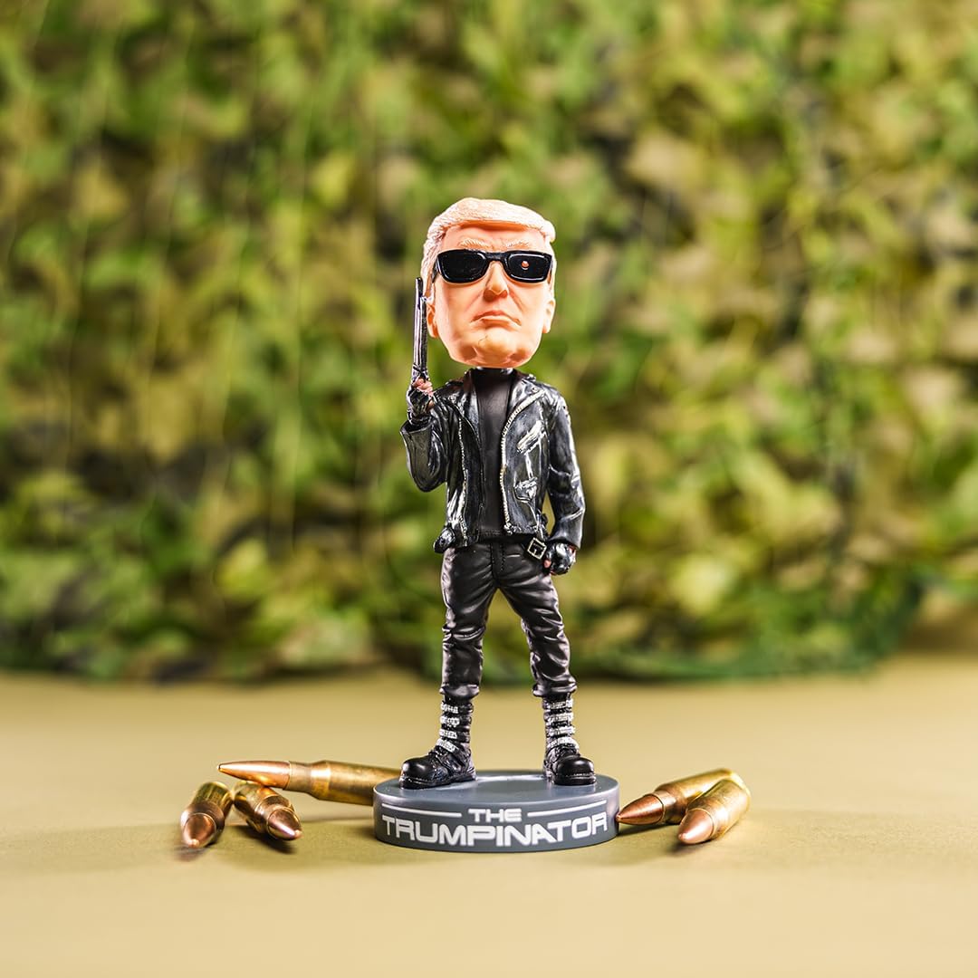 Proud Patriots The Trumpinator Bobblehead The #1 Patriotic & President Gift 2025 Birthday for Conservatives or Gag Gift for Liberals