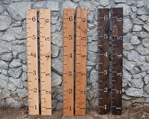 Growth Chart Stencil Template - Reusable Stencil for Growth Chart Rulers - Better than Decals!