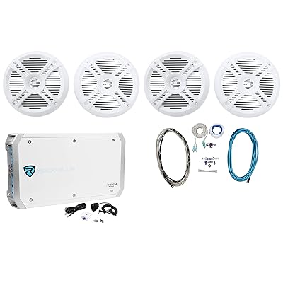 Rockville Marine Boat Speakers Bundle with Amplifier Zambia Ubuy