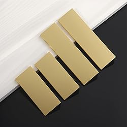 ScentFlows Edge Pulls Gold Finger Pull for Cabinets