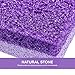 2pcs Foot Care Exfoliator Pedicure Tool Foot Pumice Stone Block Remover Scrubber Dead Hard Skin Remover Cleaner remover for feet(Purple)