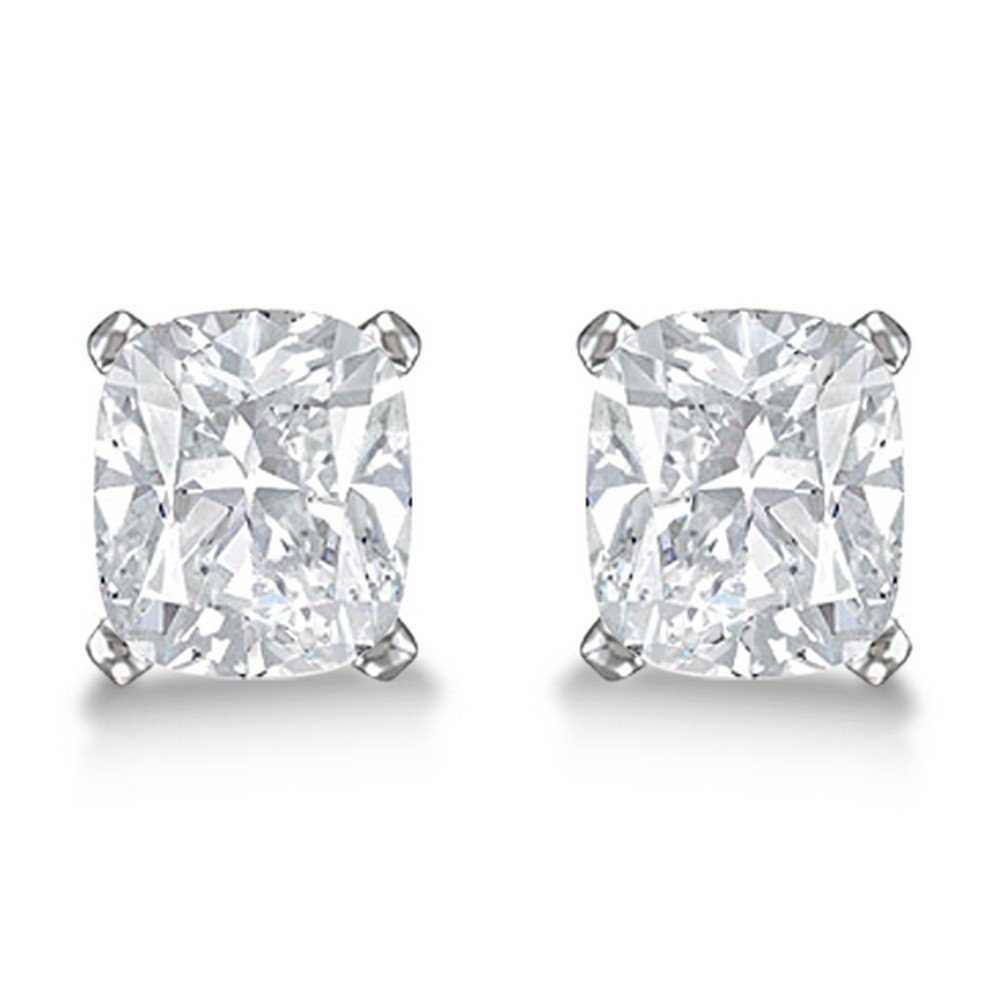 Amazon Com H Si 1ct Designer Cushion Cut 4 Prong Basket Diamond