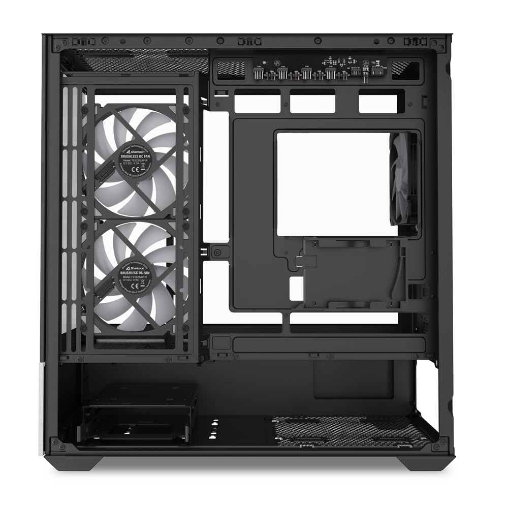 Sharkoon MK7 schwarz, mATX PC Gehäuse, ARGB 6