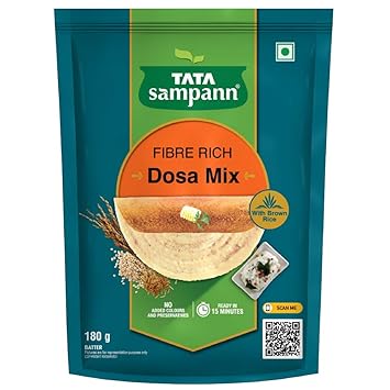 Tata Sampann Fibre Rich Dosa Mix 180g