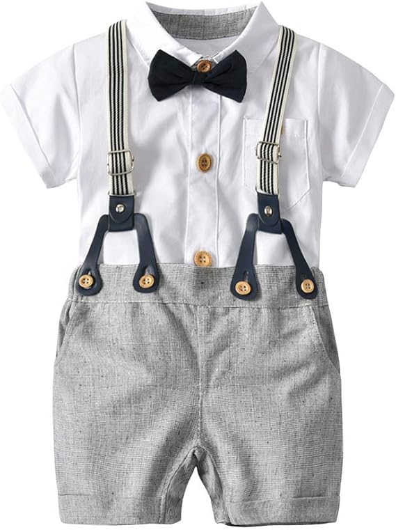baby suspenders outfit