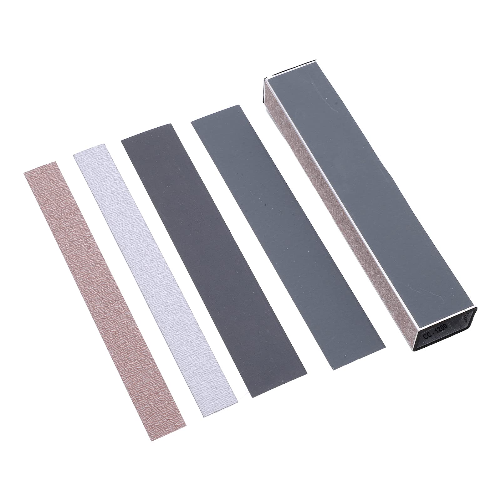Fret Leveller Beam, Fret Leveller Beam Sanding Levelling Tool with Sandpaper for Acoustic Electric Guitar Bass