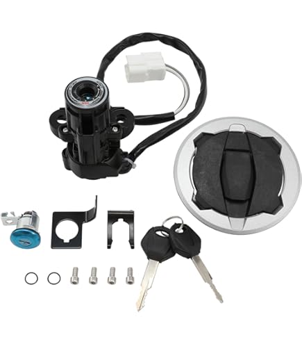 Amazon.com: VIPIH Ignition Key Switch Assy Fit For Kawasaki NINJA