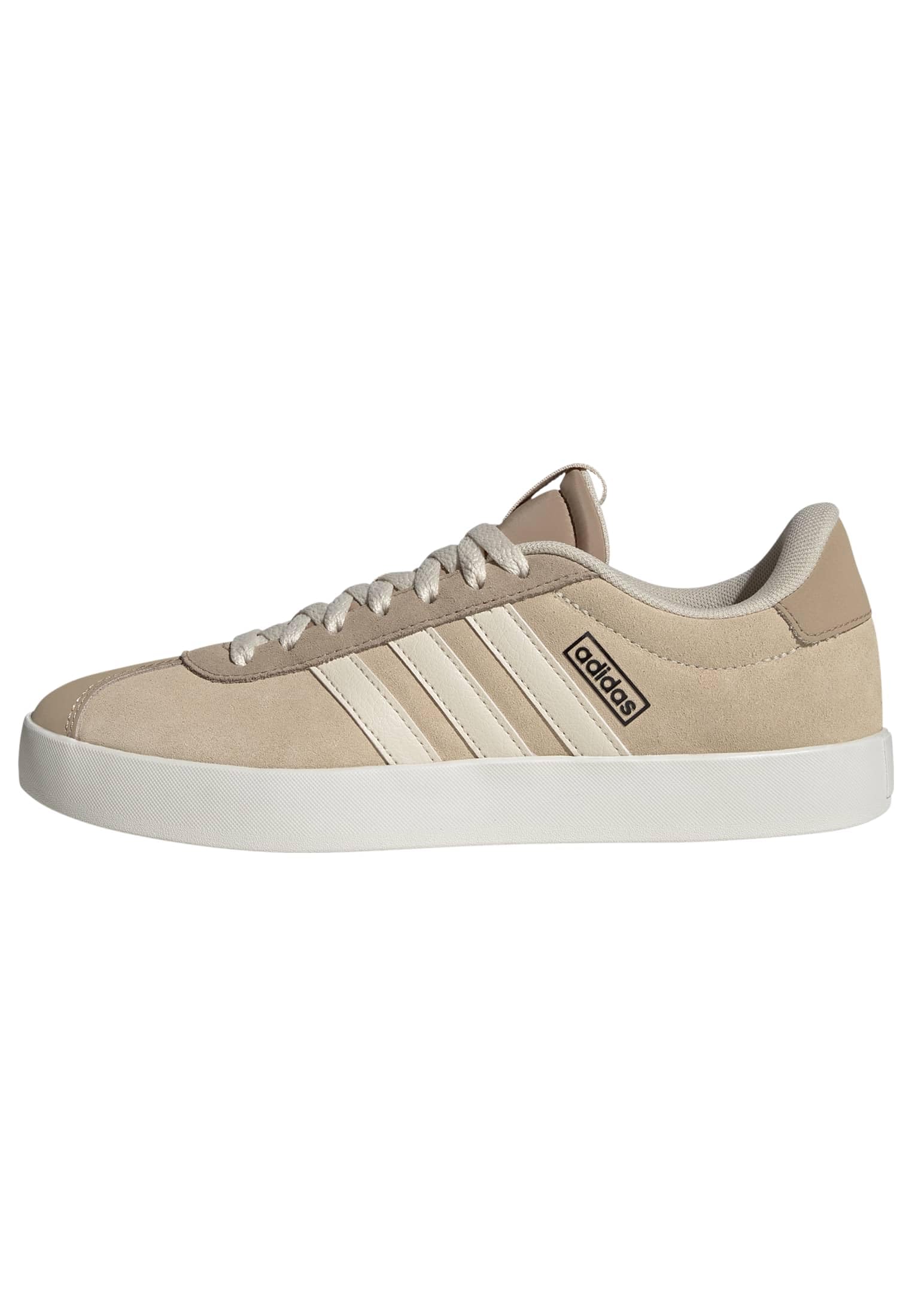 Adidas Women's VL Court 3.0, Sand Strata/Wonder White/Off White, 5 Image