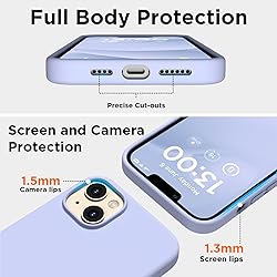 COFFKER for iPhone 13 Phone Case with [2X Screen