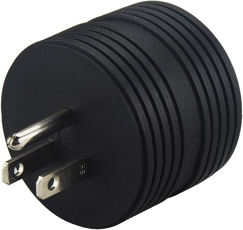 Nema 515P to TT30R 15Amp to 30Amp RV AC Adapter, 15A to TT30R RV