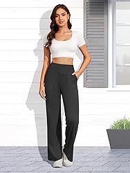 FireSwan Yoga Pants Women Wide Leg Pants High Waist