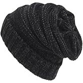 SVEN HOME Soft Slouchy Beanies Knit Warm Winter Unisex Cap Thick Women's Men Hat