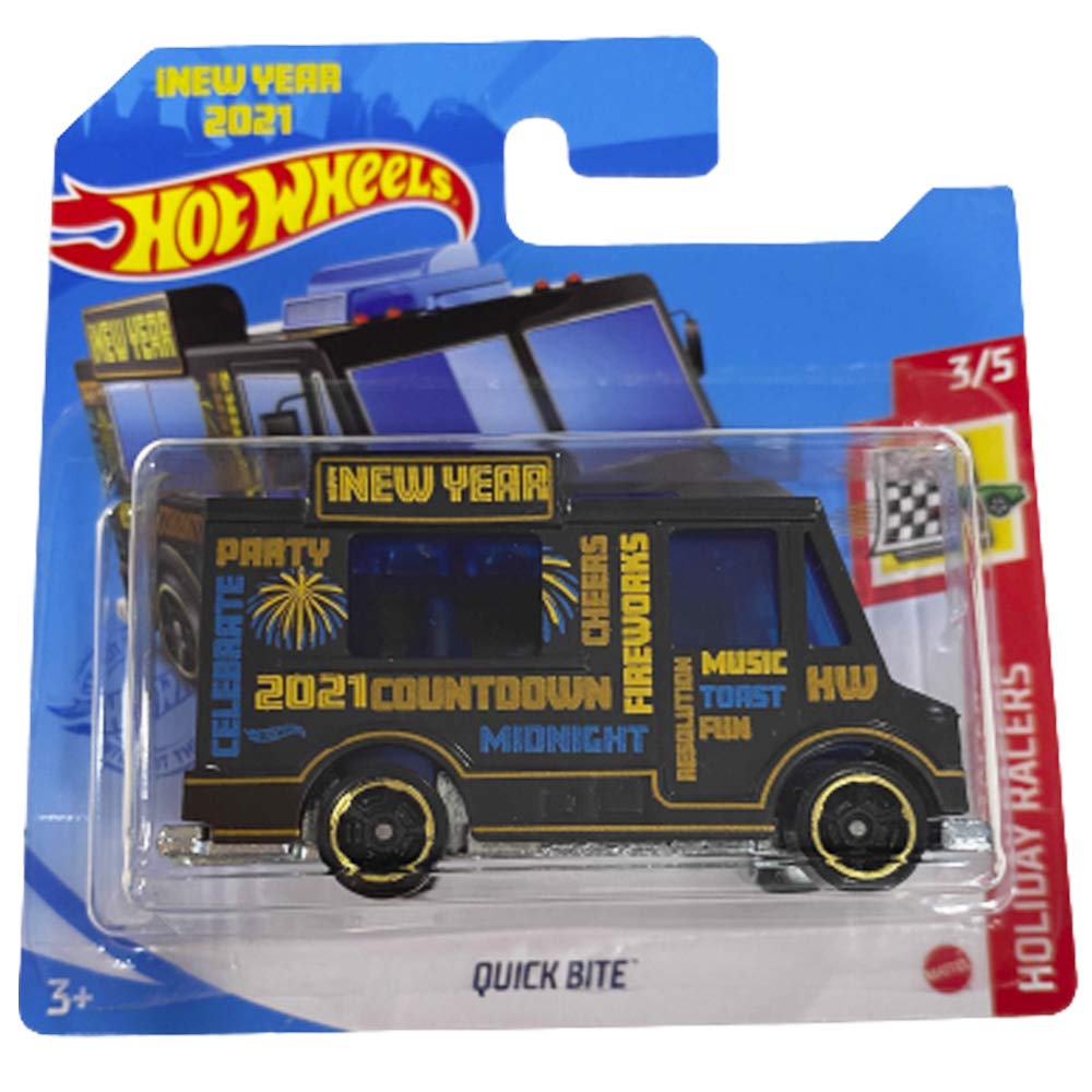 Hot Wheels Quick Bite Holiday Racers 3/5 2021 (48/250) Short Card