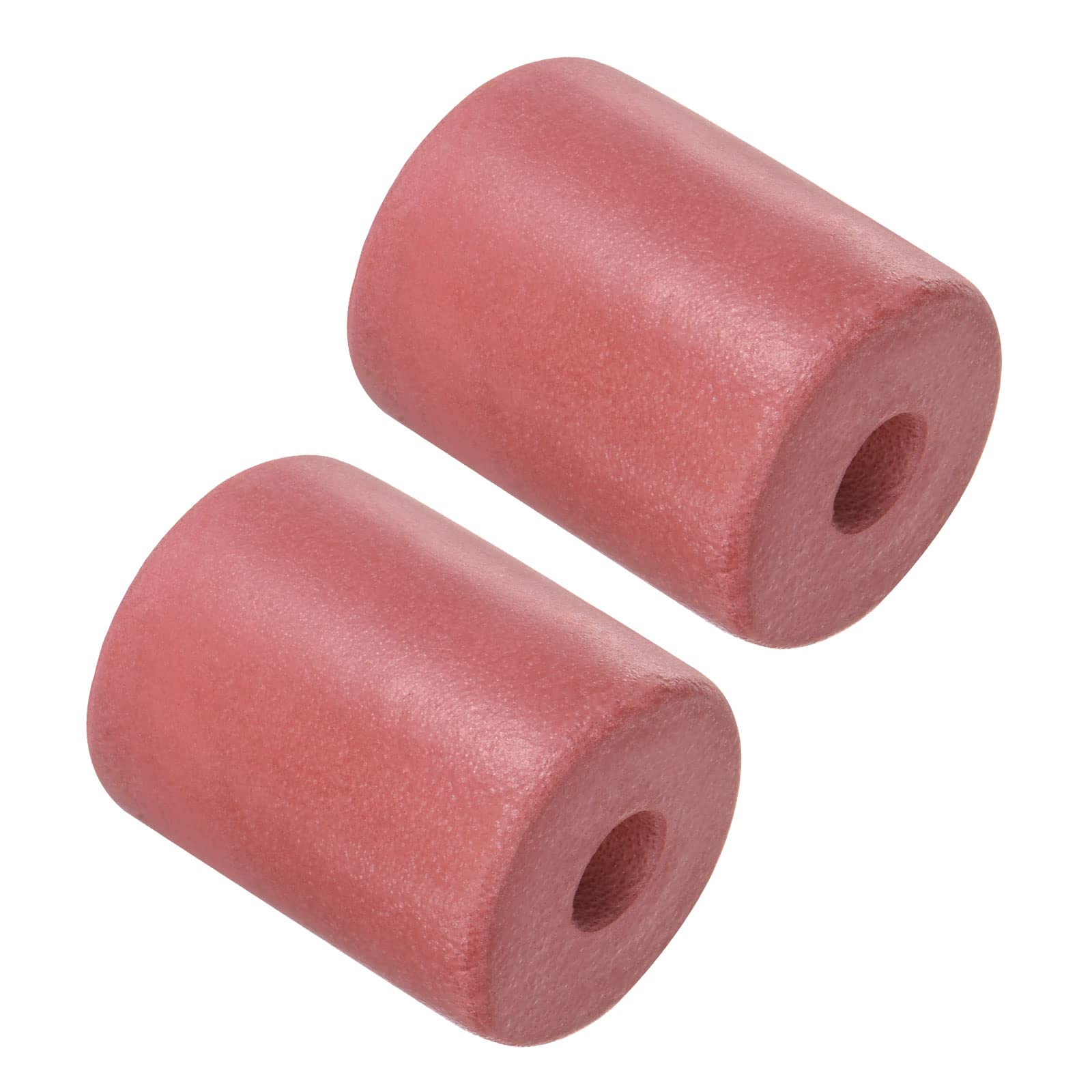 PATIKIL 2.36x1.97 Inch Deep Water Fishing Float, 2 Pack 70g Foam Marker Buoy for Trail Markers Dock Floats Kayak Boats Swim, Red