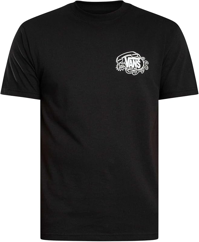 Herren Hot Lines Rückengrafik-T-Shirt, Black, XS