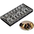 Polycarbonate Chocolate Mold DIY Handmade Chocolate Candy Mould Pastry Tools Bakeware 5 style shells (19278)