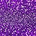 VINYL FROG 9.8x60(0.8x5ft) PU Purple Glitter Heat Transfer Vinyl for T-Shirt Clothing