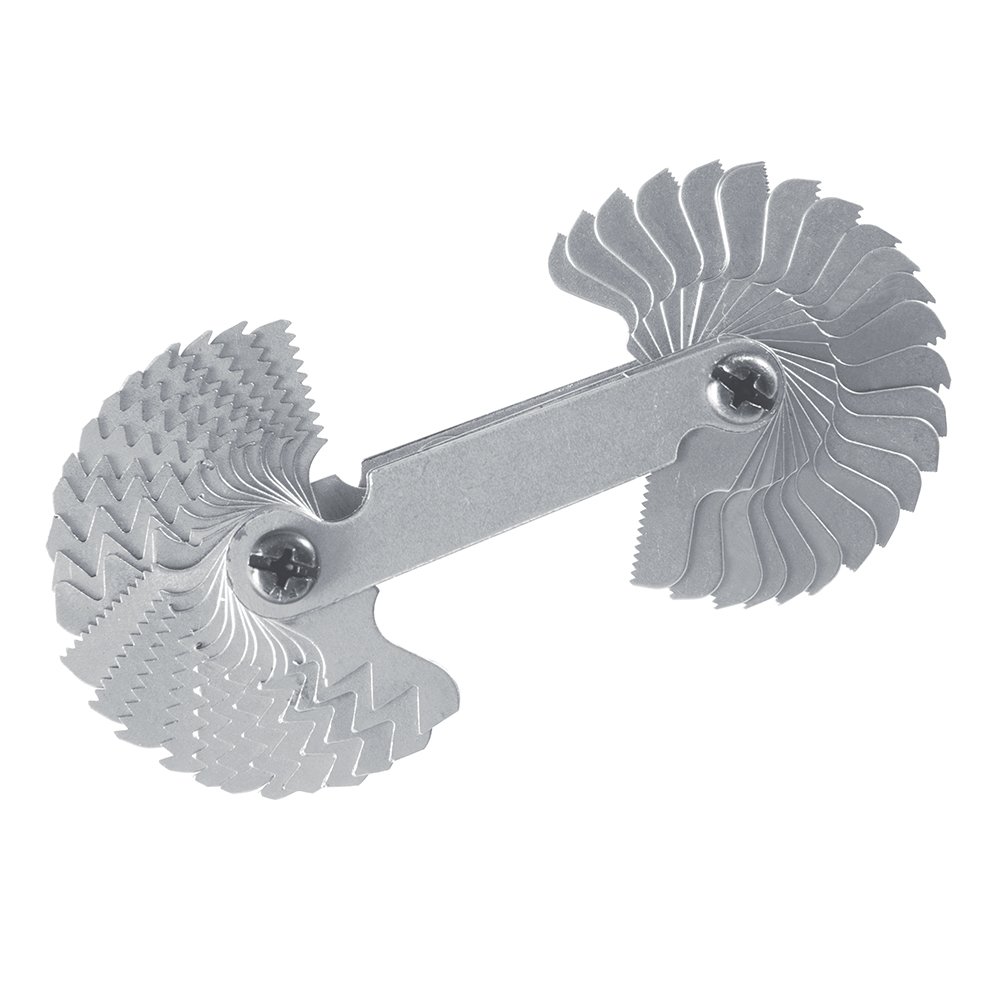 Silverline Screw Pitch Gauge Combination 0.25 - 6mm / 4 - 62BSW (245110)