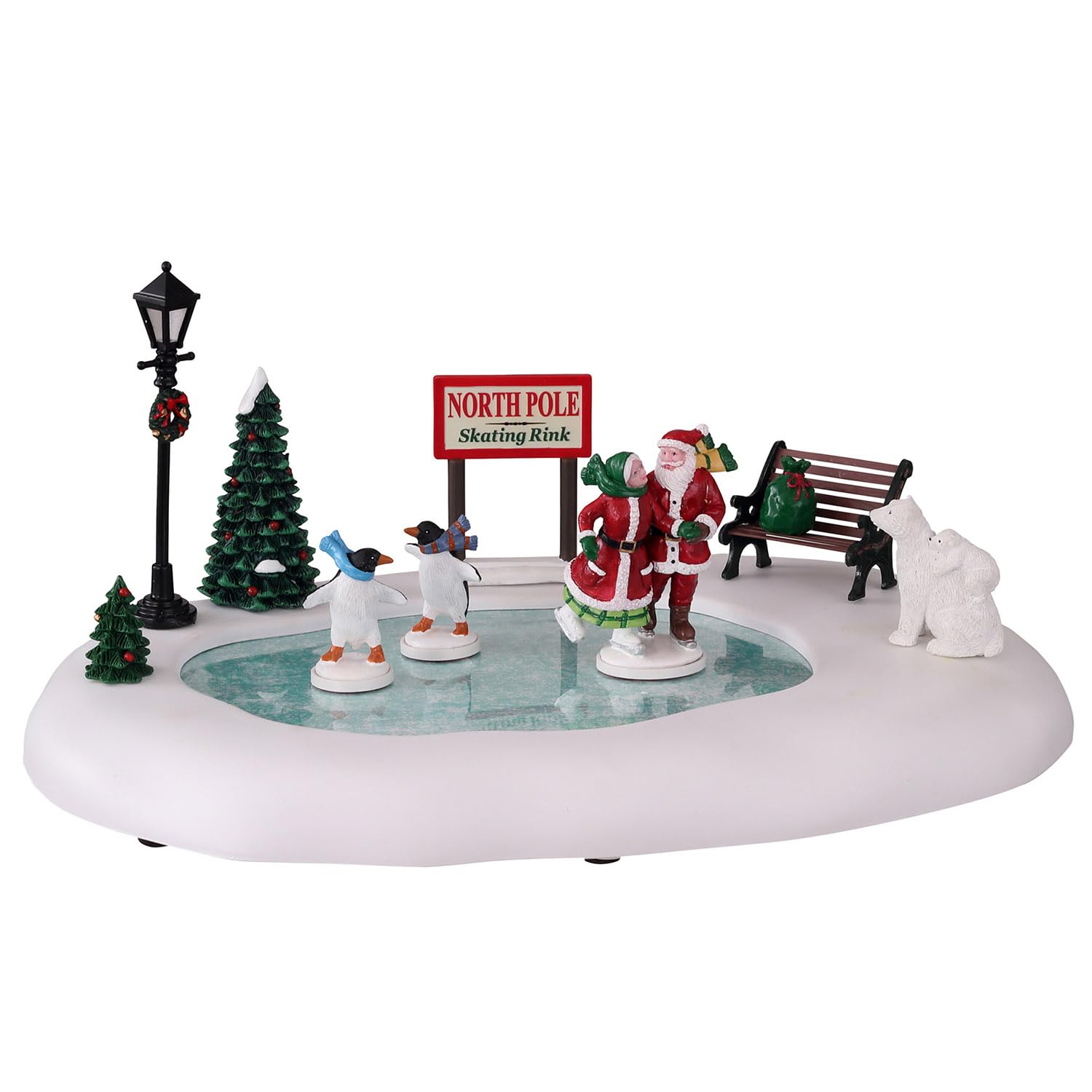 Lemax 14837 Santa's Wonderland Accessory: North Pole Skating Rink