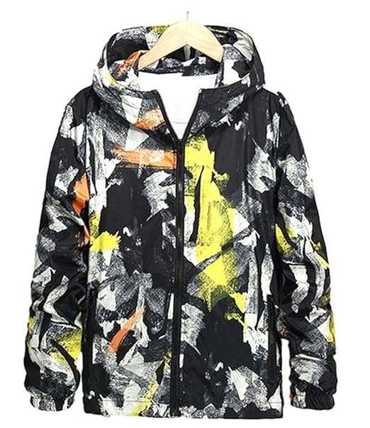 Amazon Happyjp パーカー メンズ 長袖 アウター ペンキ トップス