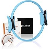 RitFit Pilates Ring Circle - 14 Inch Magic Fitness Circle for Toning Inner & Outer Thighs, Bonus Workout Guide Included