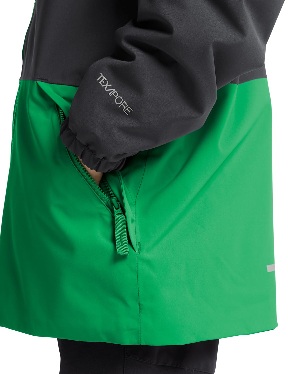 Jack Wolfskin Jungen New Snowy Days Jkt, Mystic Green, 128 EU 4