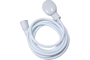 ALOVEXIONG 4m/13.12ft Sink Spray Rubber Hose Portable Faucet Sprayer Garden, Shampoo Sprayer Handheld Shower Head Spray Hose Attachment for Dog, Pets, Bathing Baby, Washing Hair, Rinsing Vegetables