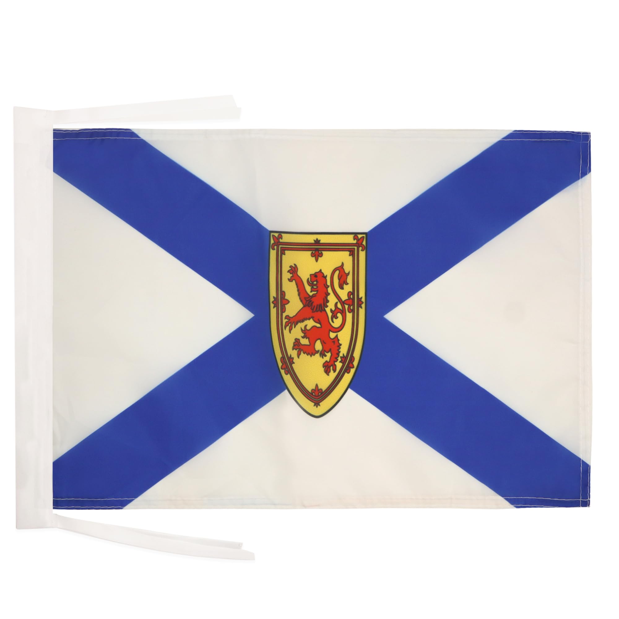 AZ FLAG - Nova Scotia Flag - 18'' x 12'' - 100% Polyester Canada - Canadian region of Nova Scotia Small Banner with Two Cords - Fade Resistant - Vivid Colors - 18x12 in - 45x30 Cm โ image 1