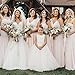 SWEETV Rhinestone Leaf Bridal Belt Thin Crystal Wedding Belt Bridesmaid Belt for Dress & Gown, Silver