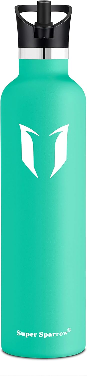 Super Sparrow Water Bottle Stainless Steel, 1000ml, Insulated Metal Water Bottles, Standard Mouth Flask, BPA Free - Image 3