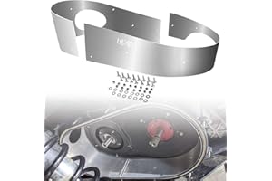 ELITEWILL Aluminum X3 Clutch Cover Shield Drive Belt Guard Protector Inner Cluth Housing Liner Fit for 2017-2020 Can-Am Maverick X3