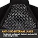 TakeIt Bike Seat Cushion Cover Gel Pad - Premium Silicone Padded Bicycle Saddle Cushion - Additional Water-Proof Protective Cover - Safety Light Reflecting Strip - Stylish Blue - Narrow Seat 11 \