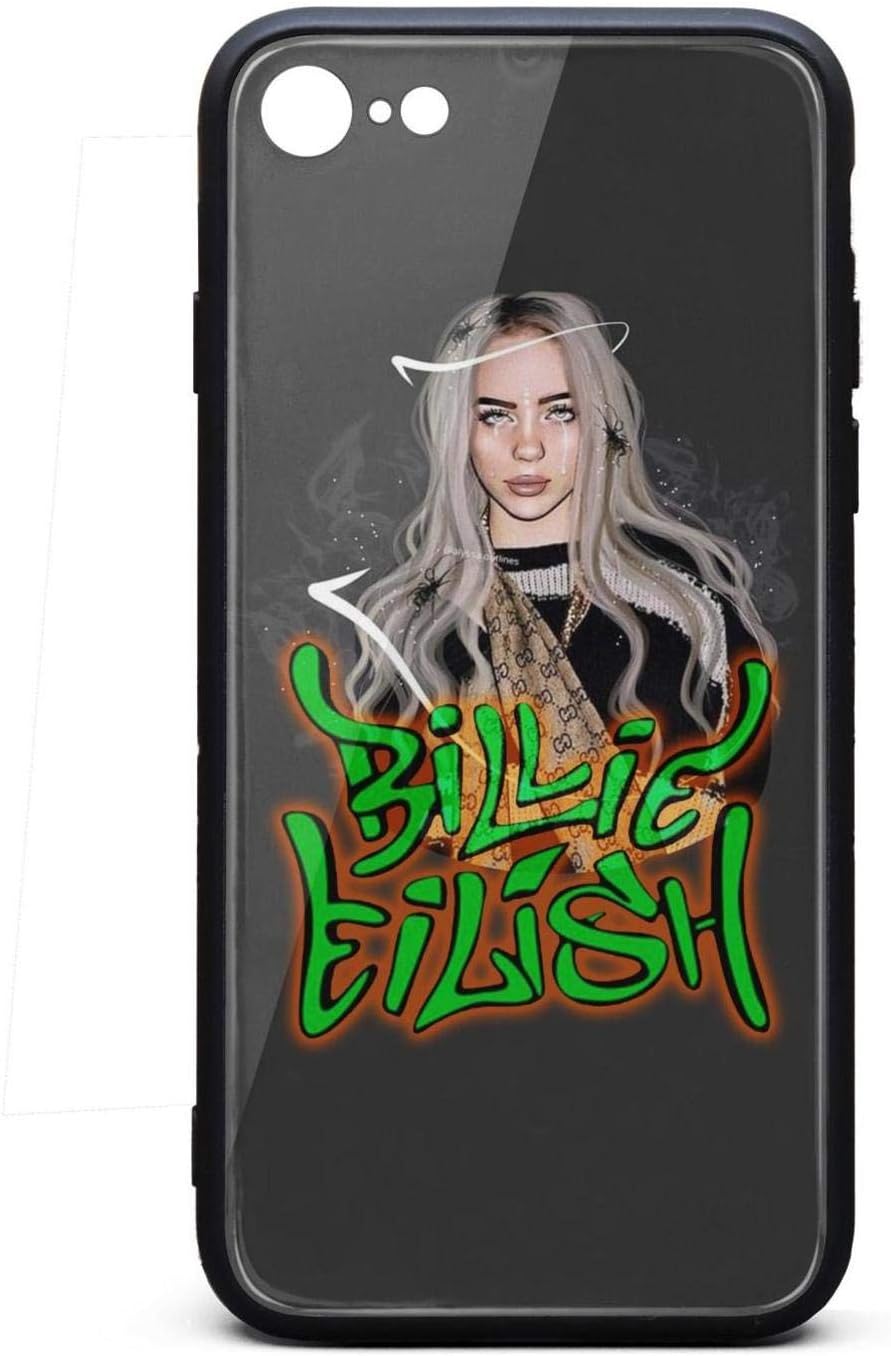 iPhone 6/6s Plus Case Billie-Eilish-Music- Slim Anti-Slip Soft Silicone Rubber Cover Skin Case for iPhone 6S Plus Case [5.5 Inch]