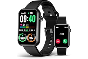 Smart Watch Fitness Tracker (Answer/Make Calls), 24/7 Heart Rate Blood Oxygen Pressure Monitor Sleep Tracker, 114 Sports Modes Calorie Step Tracker Pedometer, 1.57" Waterproof Smartwatch for Men Women